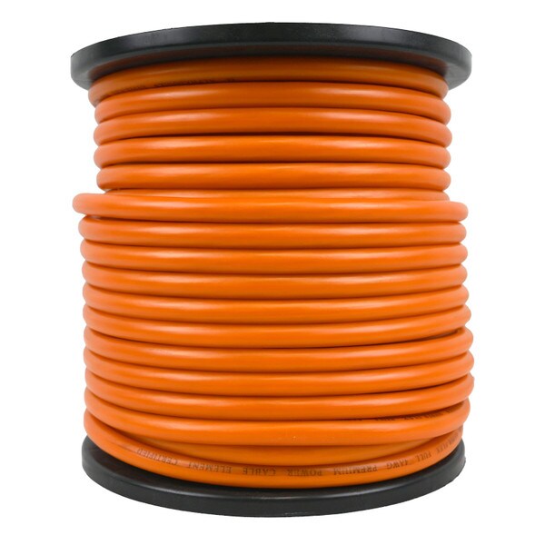 Main product image for Alphasonik AW4150P 4 Gauge Power Wire Roll 150 ft Orange268-718